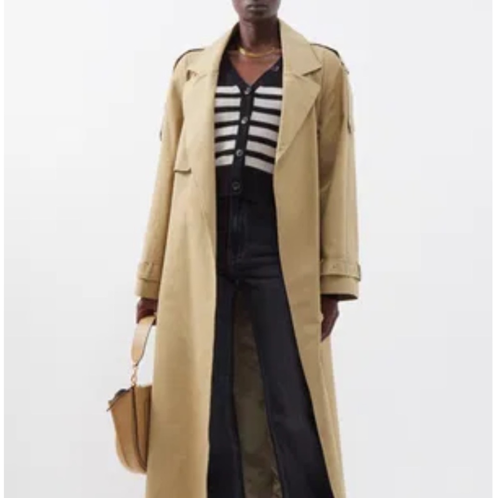 Frame x Claudia Schiffer Striped Cashmere Cardigan - Picture 8 of 9